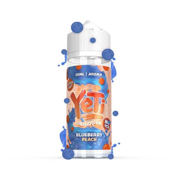 Yeti Defrosted Blueberry Peach 120ml