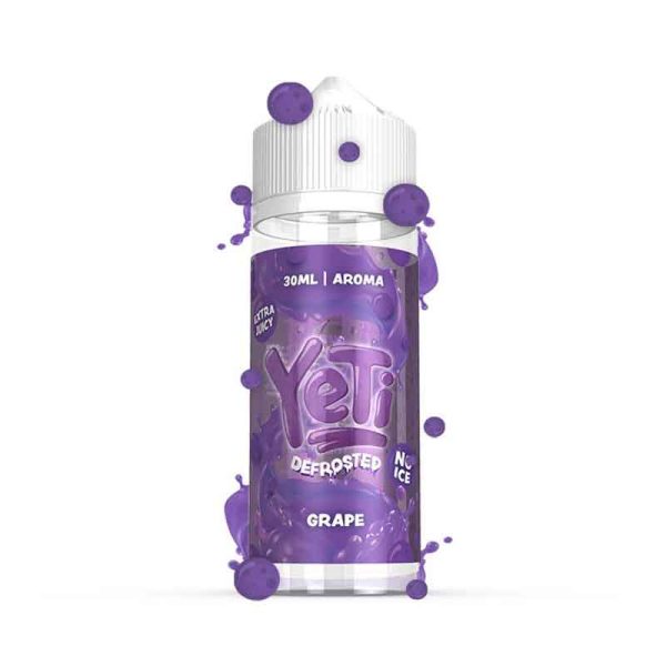 Yeti Defrosted Grape 120ml