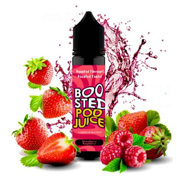 Blackout Boosted Pod Juice Strawberry Raspberry 60ml