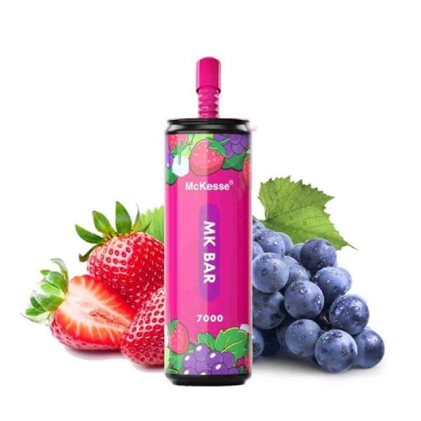 Puff MK Bar 7000 Srawberry Grape – McKeese
